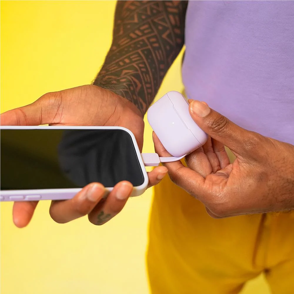JLab GO Pop+ True Wireless In-Ear Headphones (Lilac) - Image 9