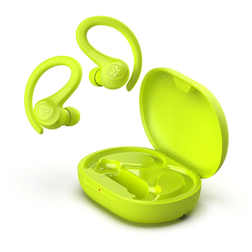 JLab Go Sport+ True Wireless In-Ear Headphones (Neon Yellow)