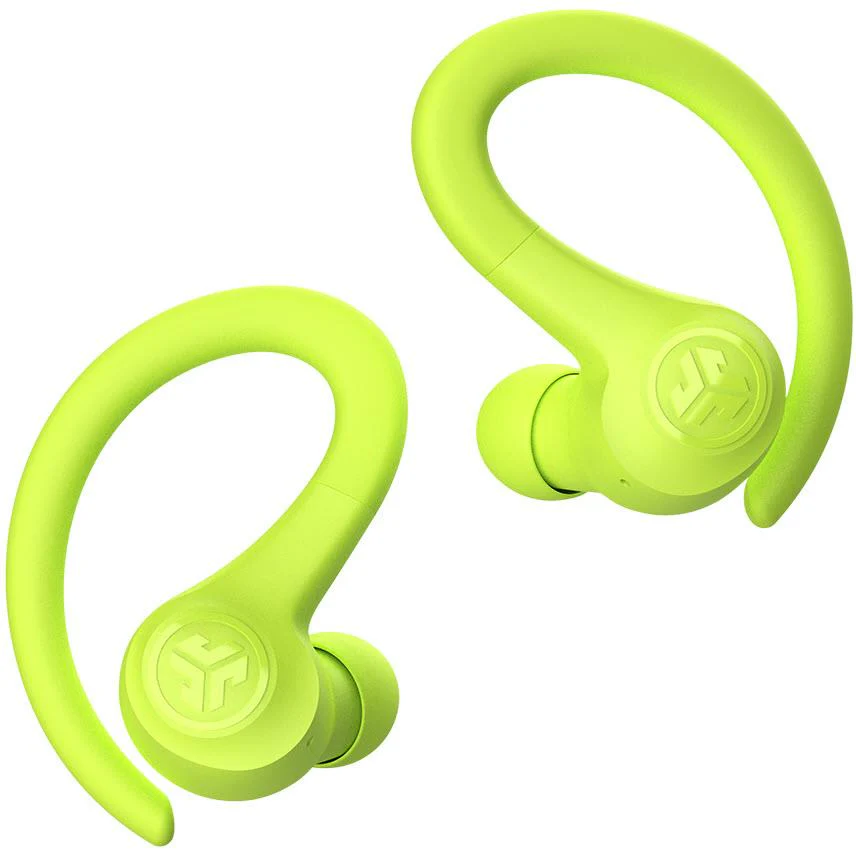 JLab Go Sport+ True Wireless In-Ear Headphones (Neon Yellow) - Image 2