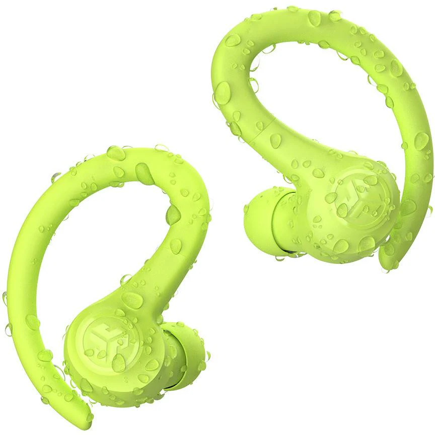 JLab Go Sport+ True Wireless In-Ear Headphones (Neon Yellow) - Image 4