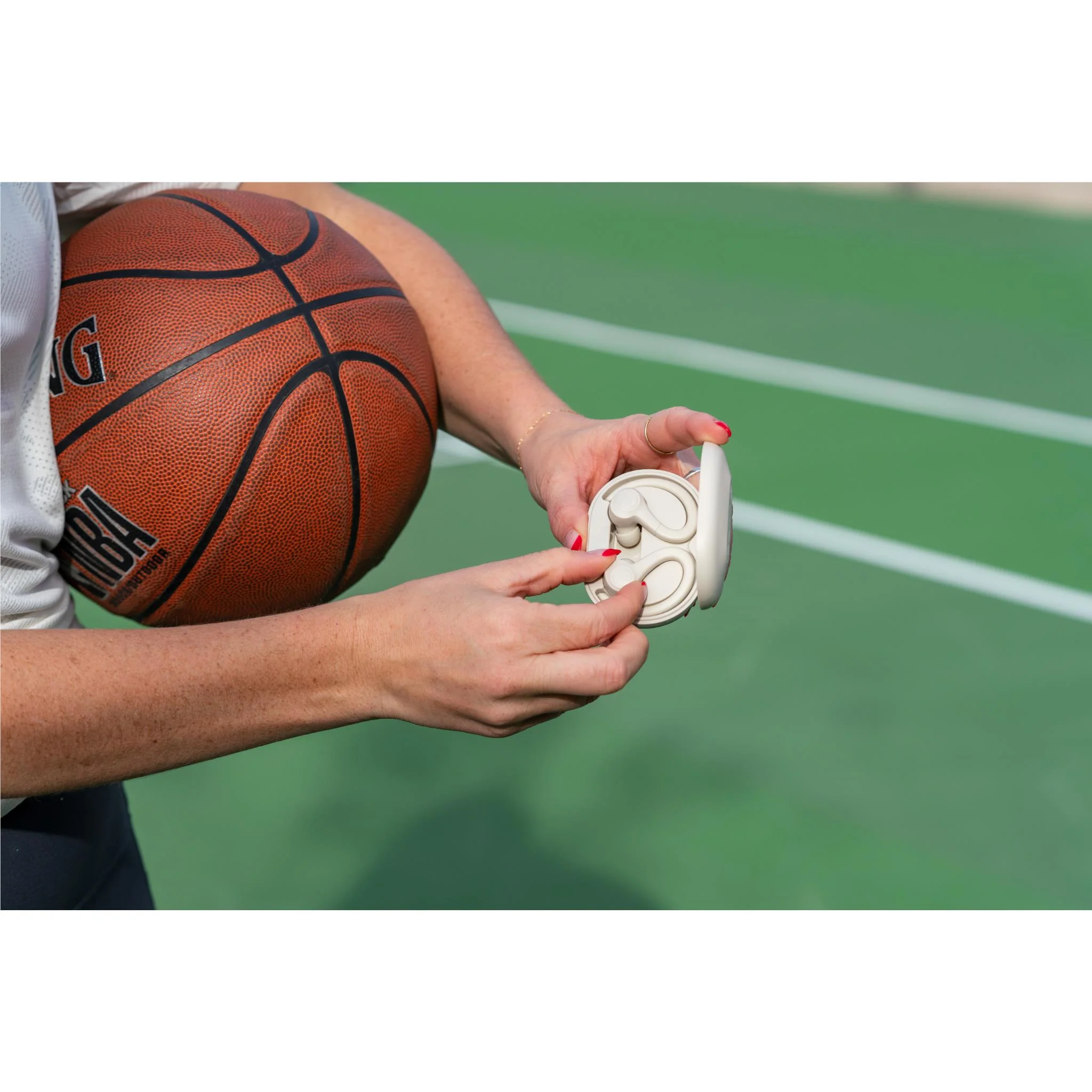 JLab GO Sport+ True Wireless In-Ear Headphones (Sand) - Image 10