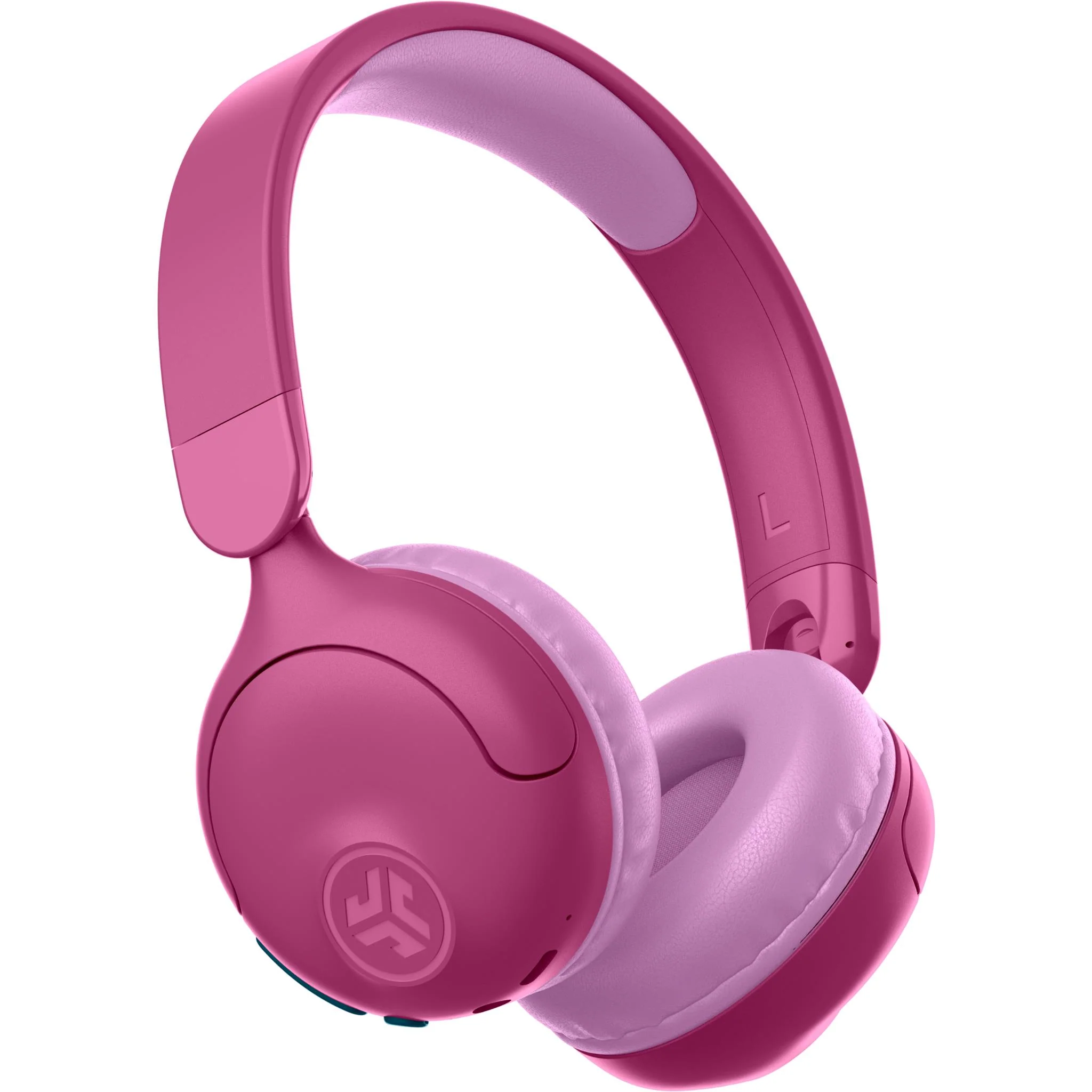 JLab JBuddies 2-in-1 Wireless + Wired Kids Headphones (Pink) - Image 2