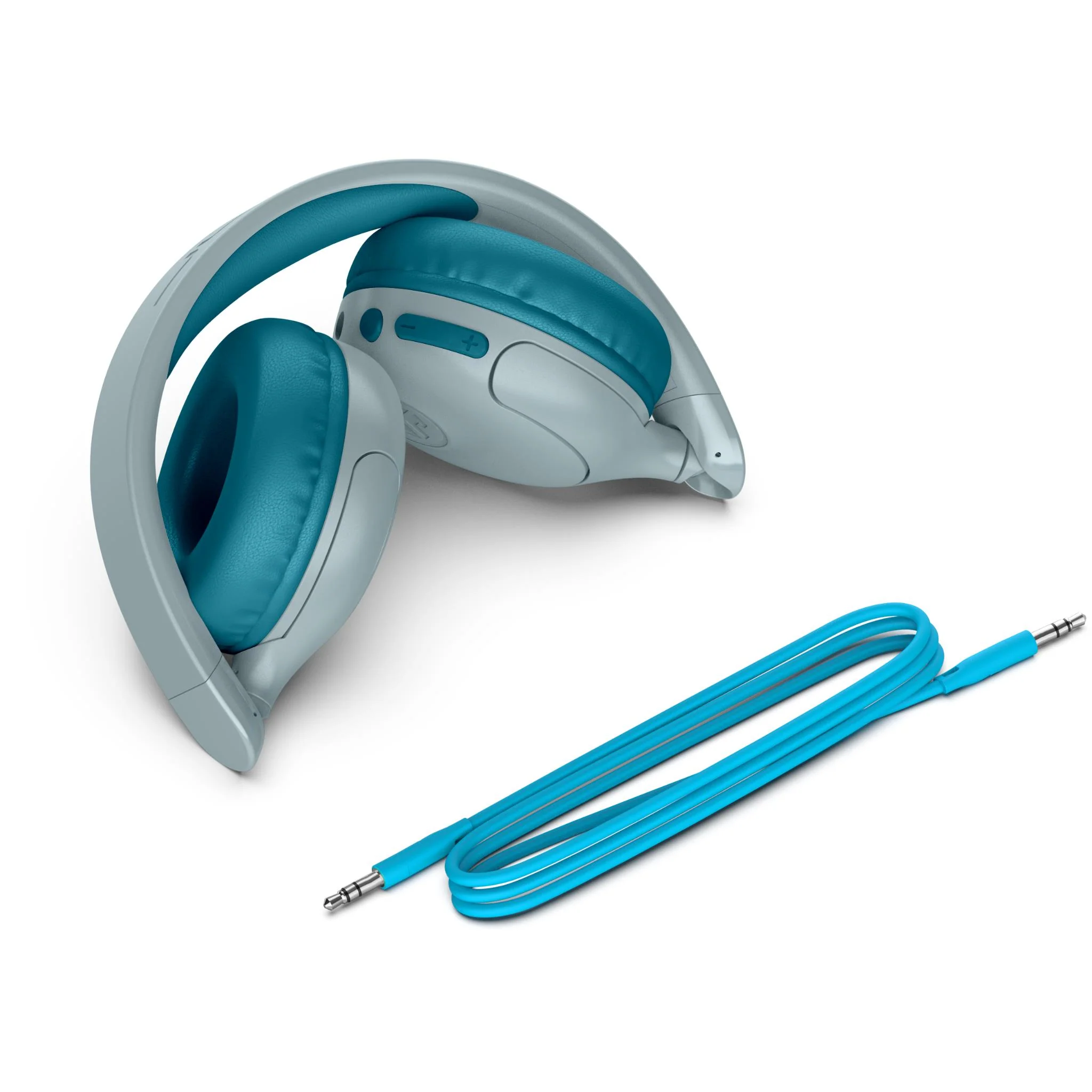 JLab JBuddies 2-in-1 Wireless + Wired Kids Headphones (Teal) - Image 6