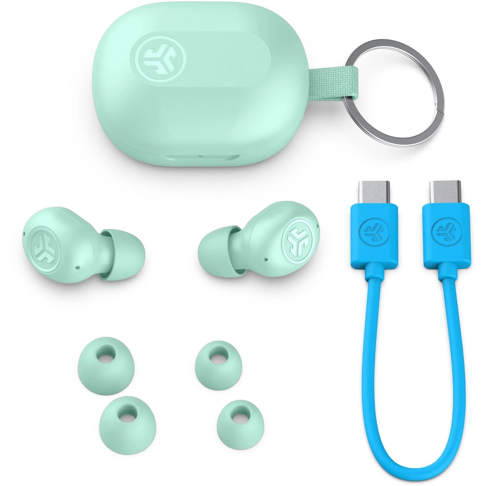 JLab JBuds Mini True Wireless In-Ear Headphones (Mint) - Image 5