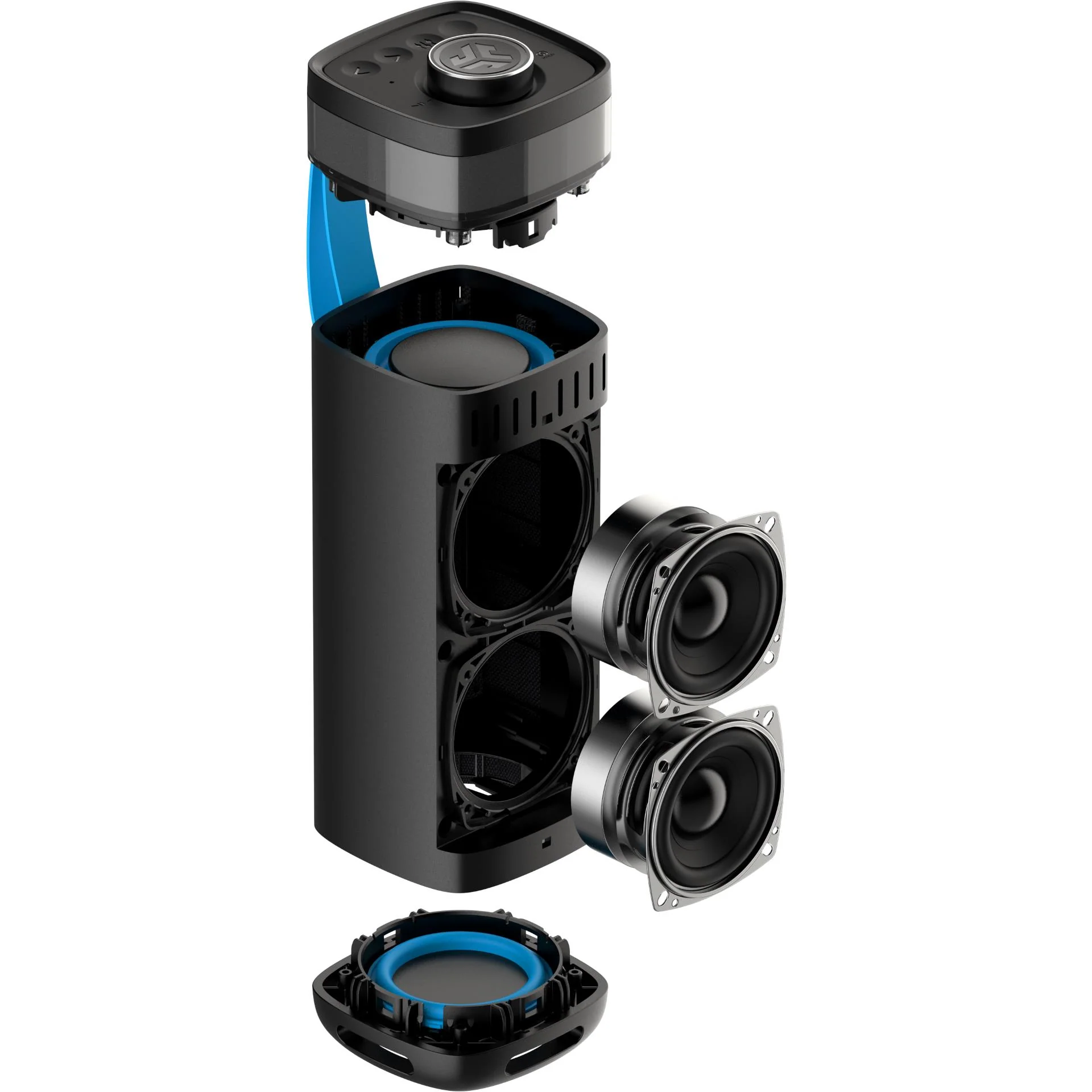 JLab JBuds Party Portable Bluetooth Speaker (Black) - Image 4