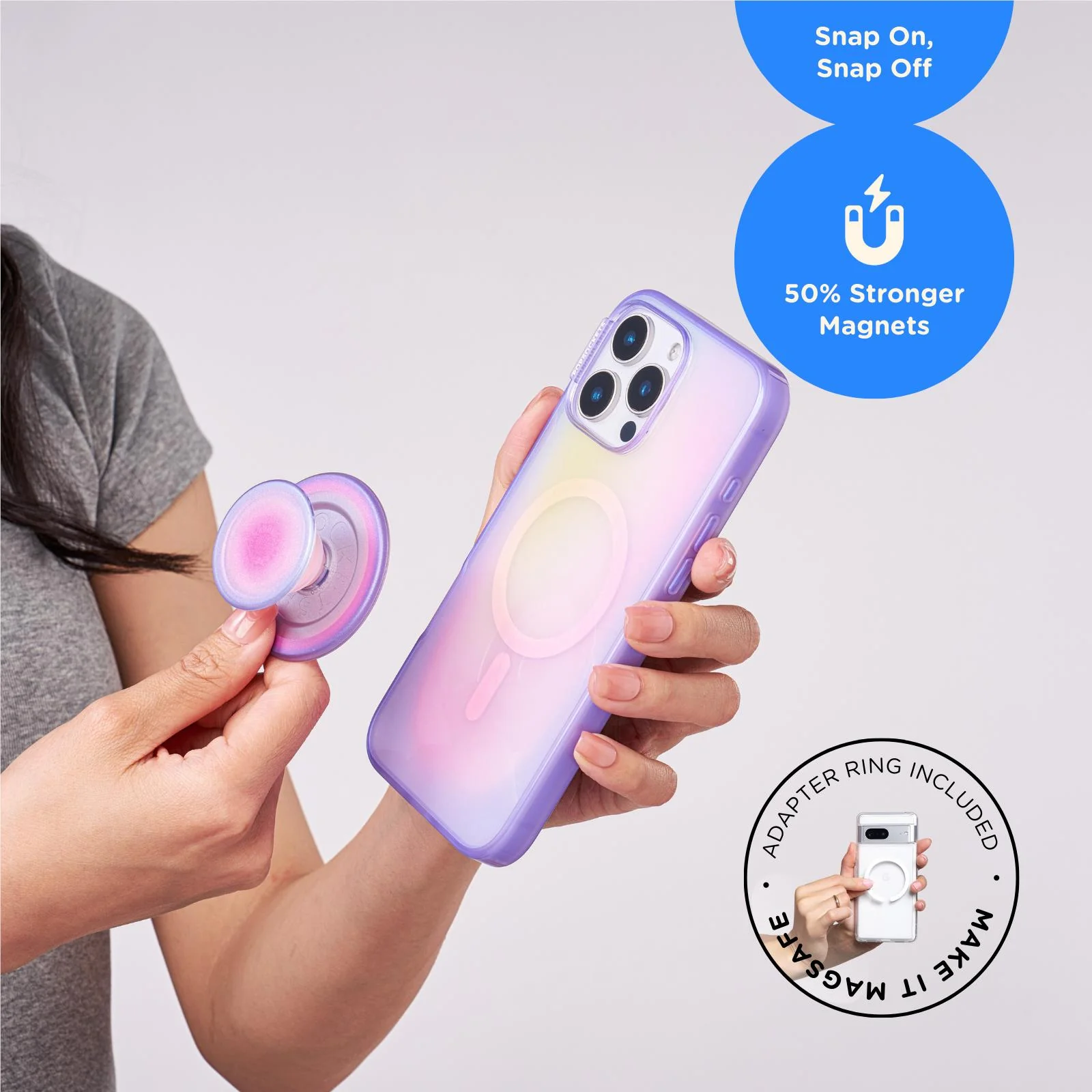 K-Pop Demon Hunters x PopSockets PopGrip MagSafe (Derpy Tiger) - Image 10