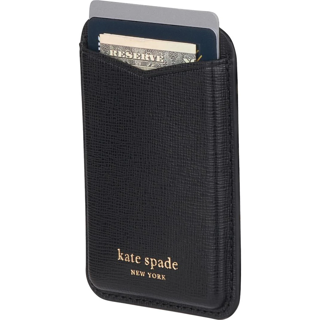 kate spade new york Magnetic Card Holder works with MagSafe (Black) - Image 2