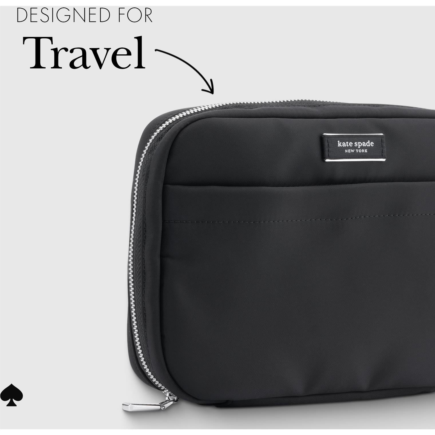 Kate Spade Nylon Tech Organiser (Signature Black) - Image 11