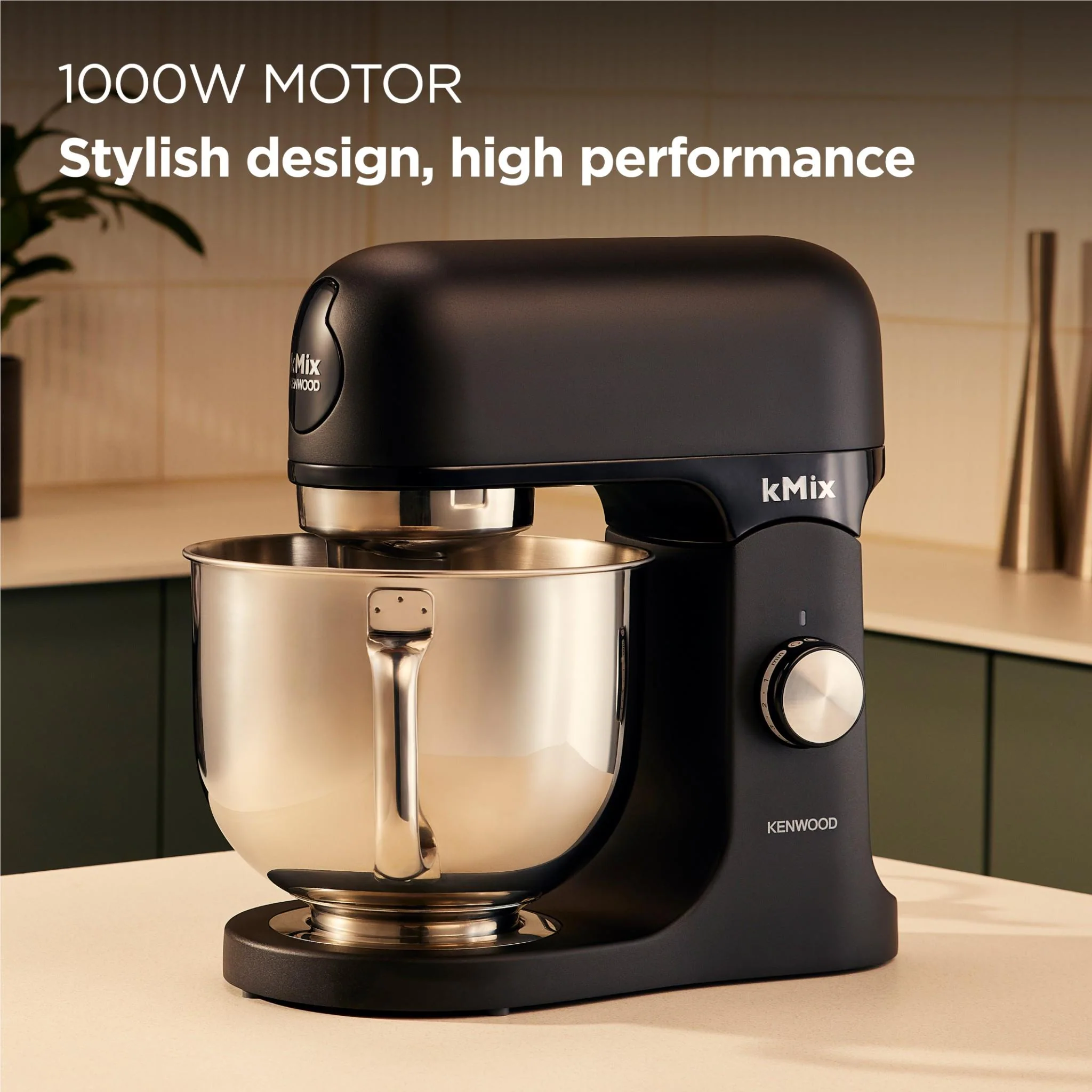 Kenwood KMX751 kMix Stand Mixer (Sleek Black) - Image 2