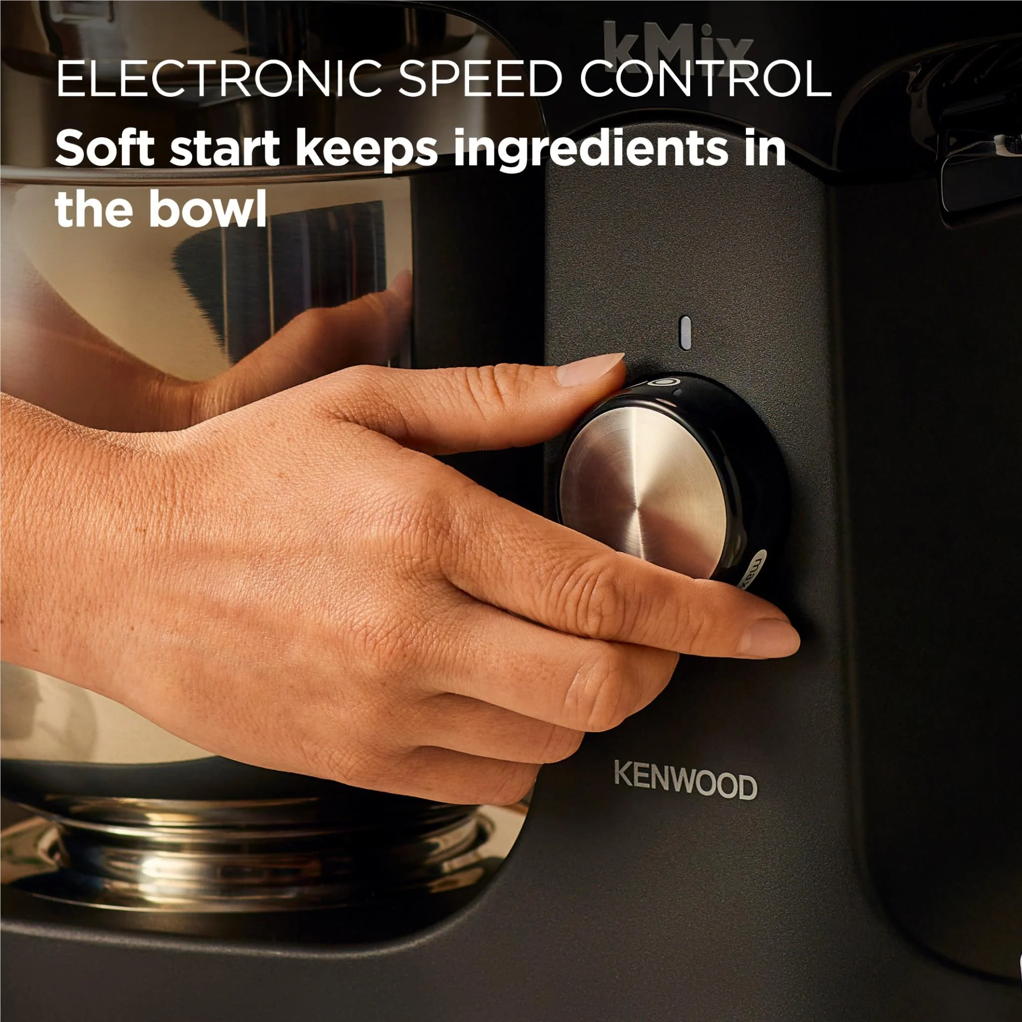 Kenwood KMX751 kMix Stand Mixer (Sleek Black) - Image 3