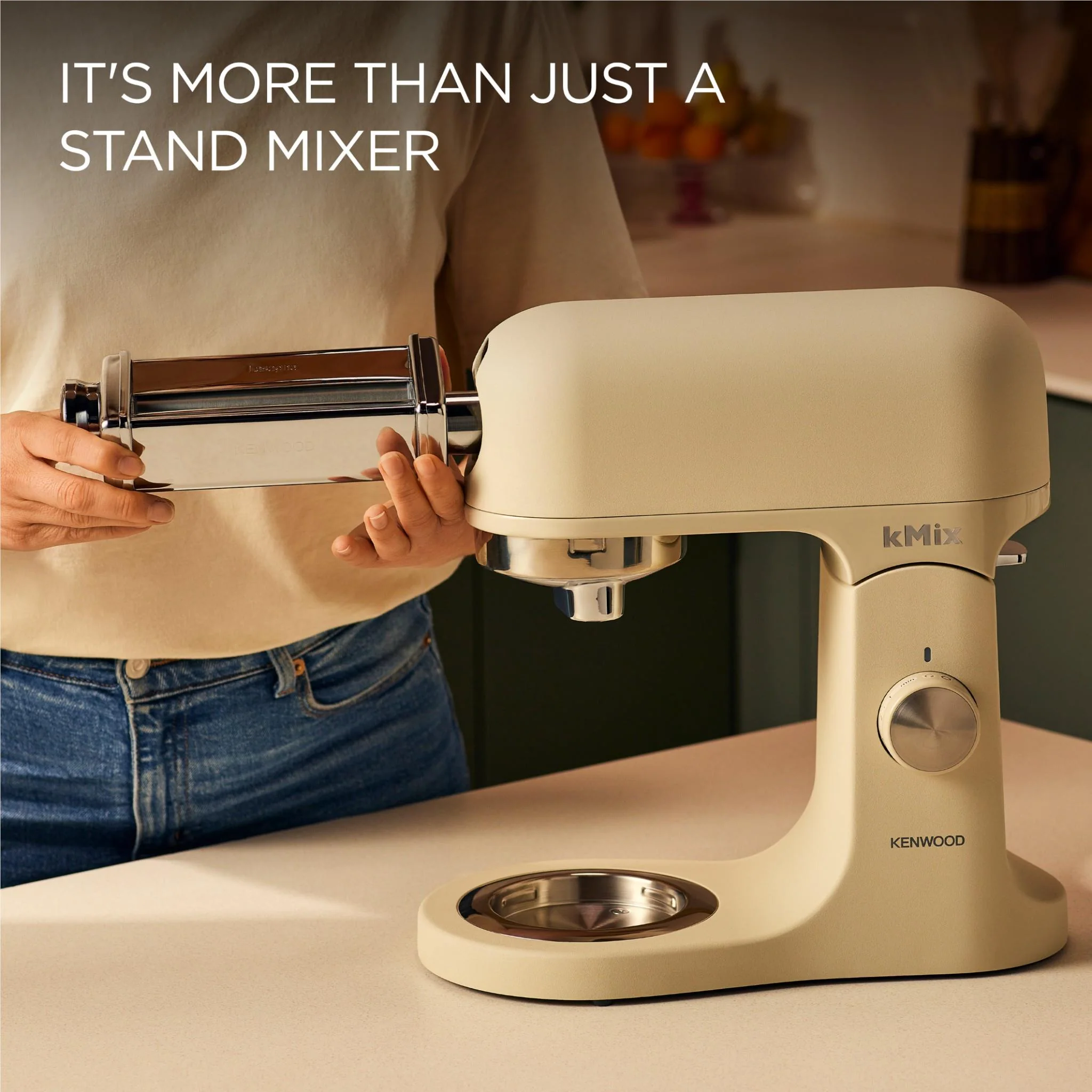 Kenwood KMX751 kMix Stand Mixer (Sleek Cream) - Image 6
