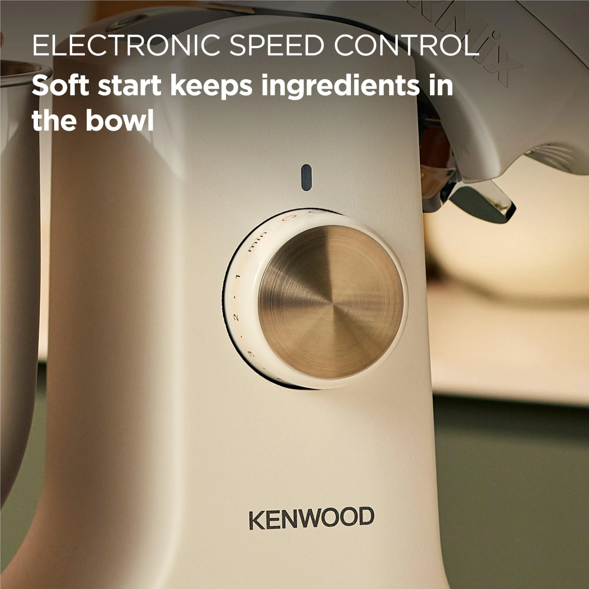 Kenwood KMX751 kMix Stand Mixer (Sleek White) - Image 3