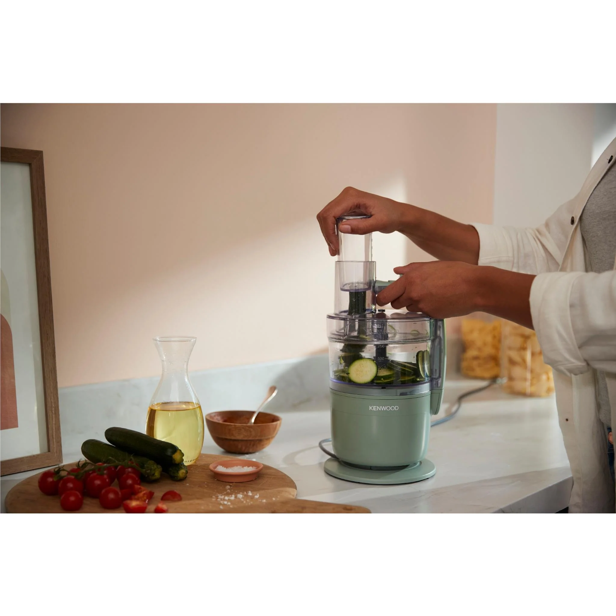 Kenwood MultiPro Go Compact Food Processor (Eucalyptus Green) - Image 5