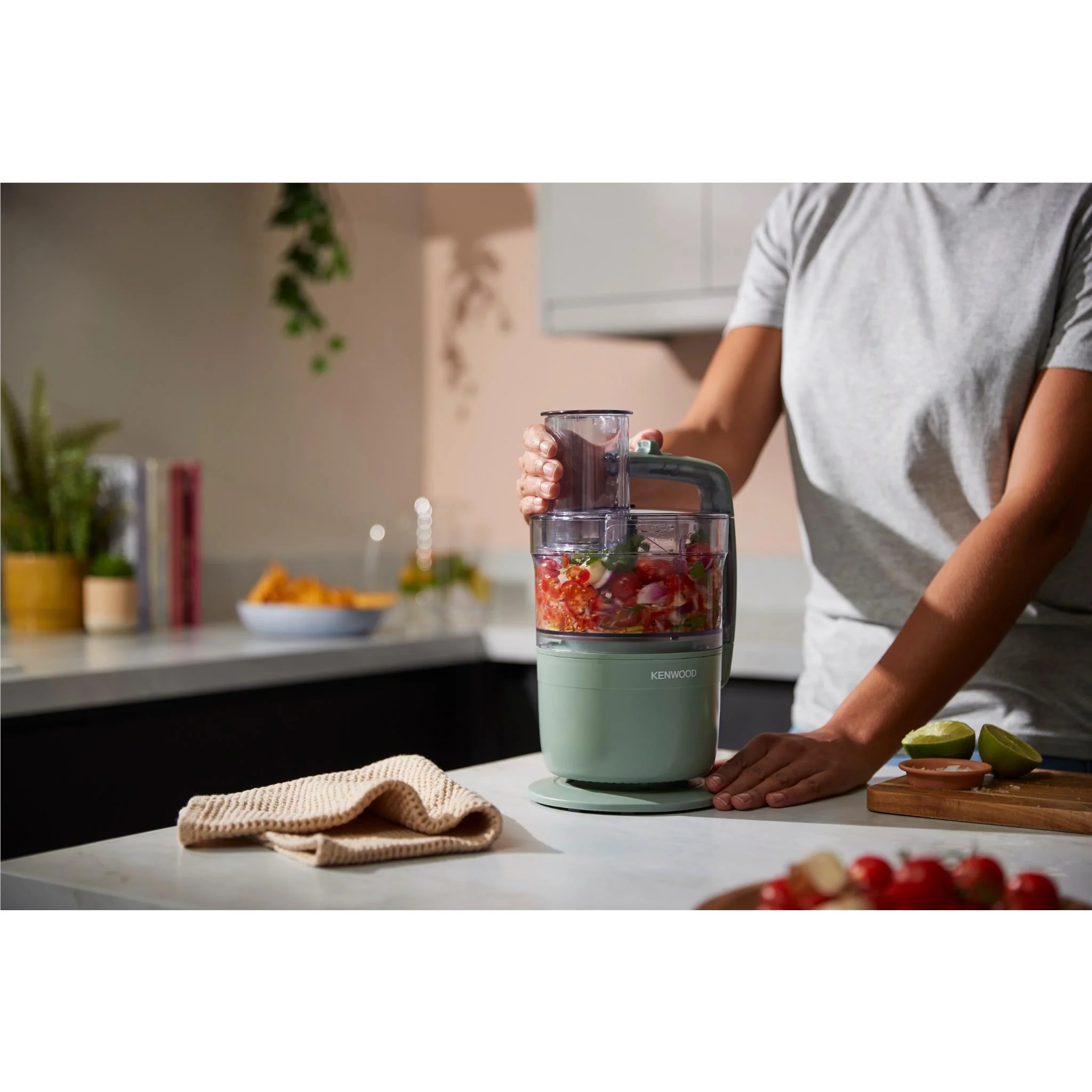 Kenwood MultiPro Go Compact Food Processor (Eucalyptus Green) - Image 6