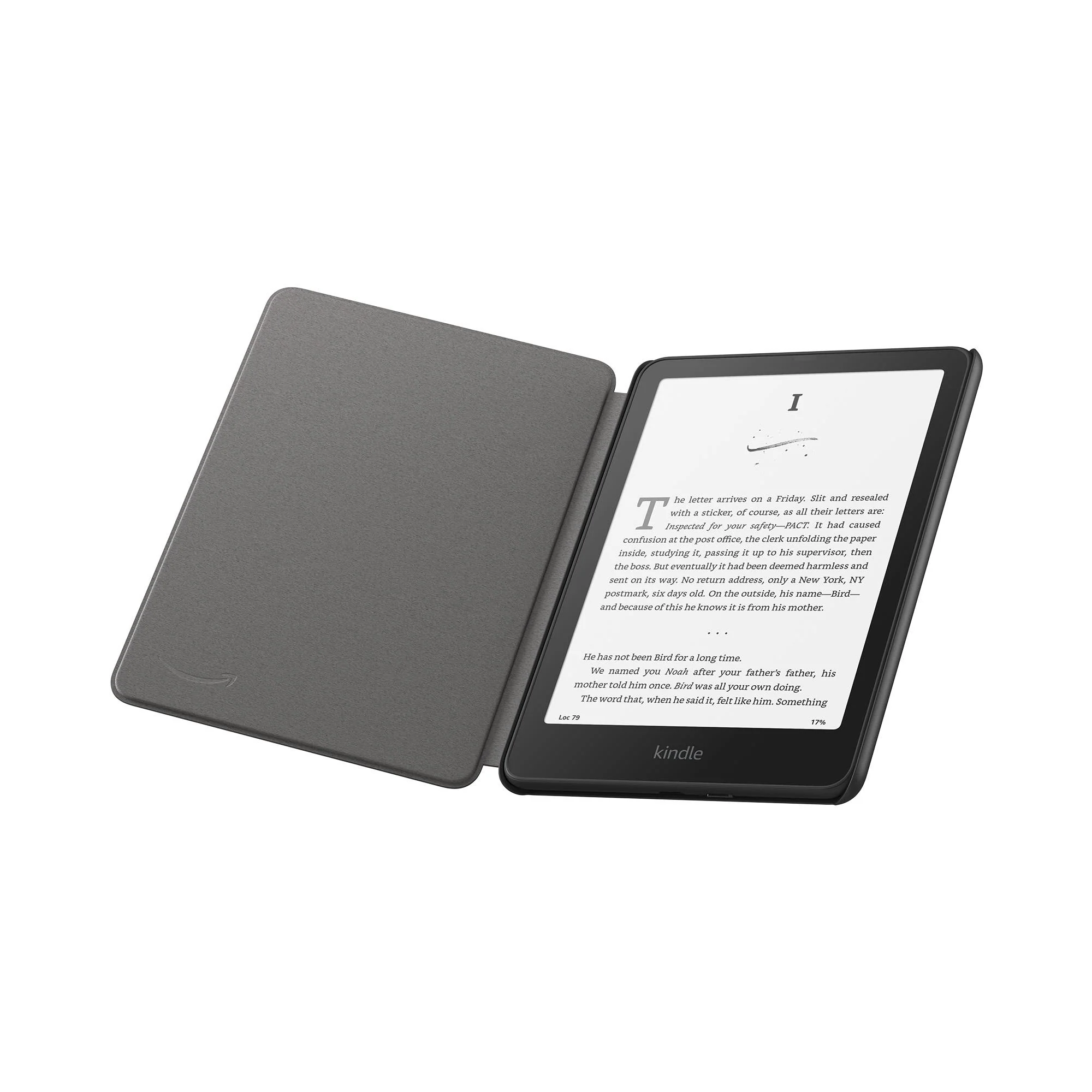 Kindle Paperwhite/Colorsoft Fabric Cover for 12th Gen (Black) - Image 3