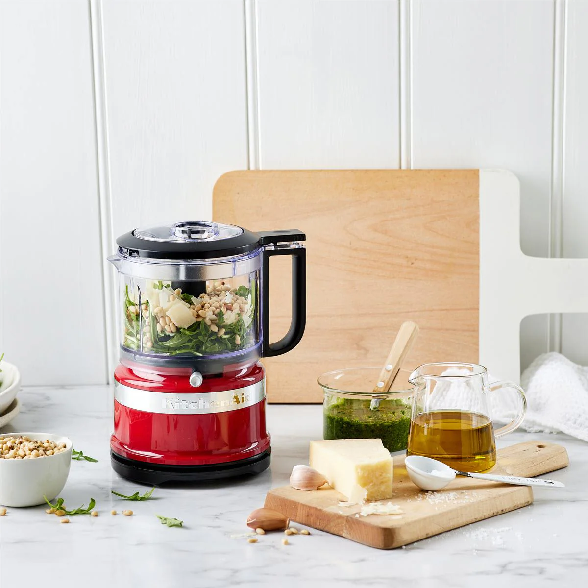 KitchenAid 3.5 Cup Mini Food Chopper (Empire Red) - Image 2