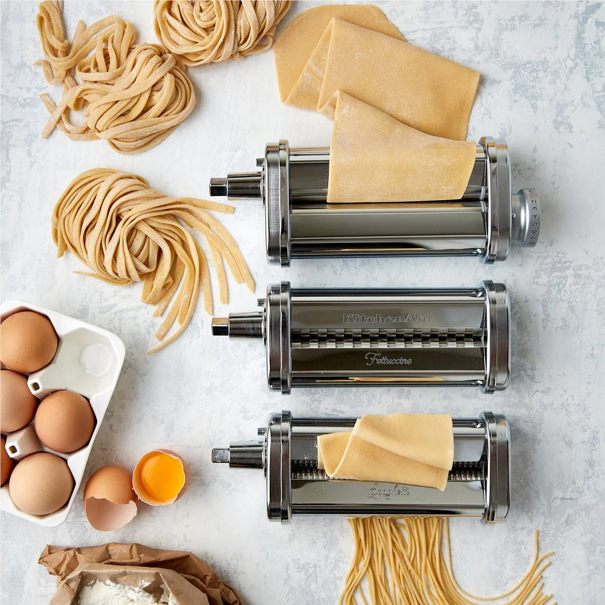 KitchenAid 3-Piece Pasta Roller & Cutter Attachment - Image 5