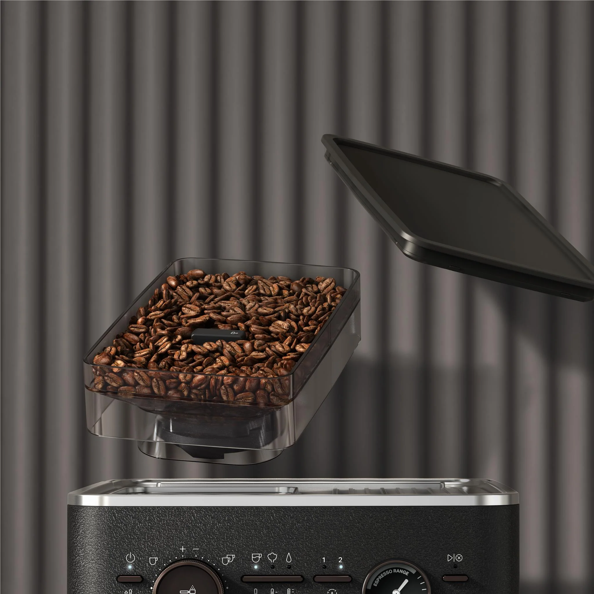 KitchenAid KES6551 Semi Automatic Espresso Machine with Burr Grinder (Cast Iron) - Image 6