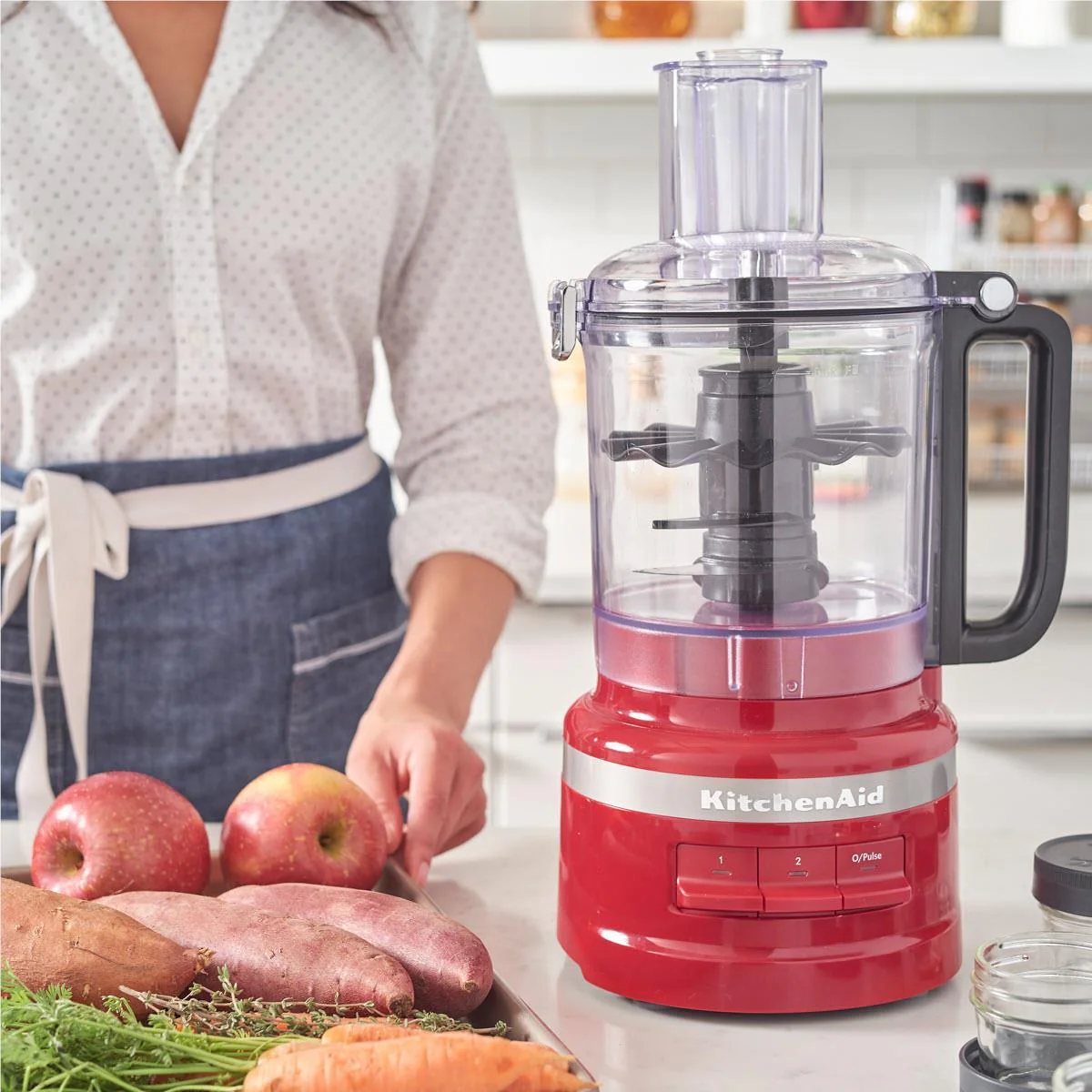 KitchenAid KFP0921 9 Cup Food Processor (Empire Red) - Image 10