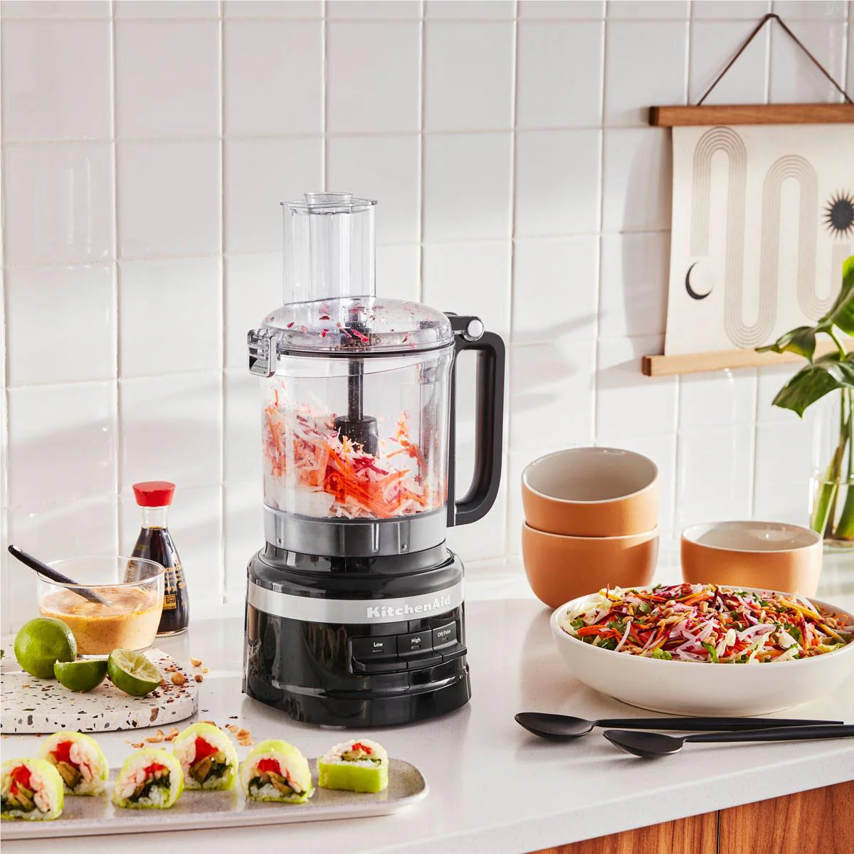KitchenAid KFP0921 9 Cup Food Processor (Onyx Black) - Image 10