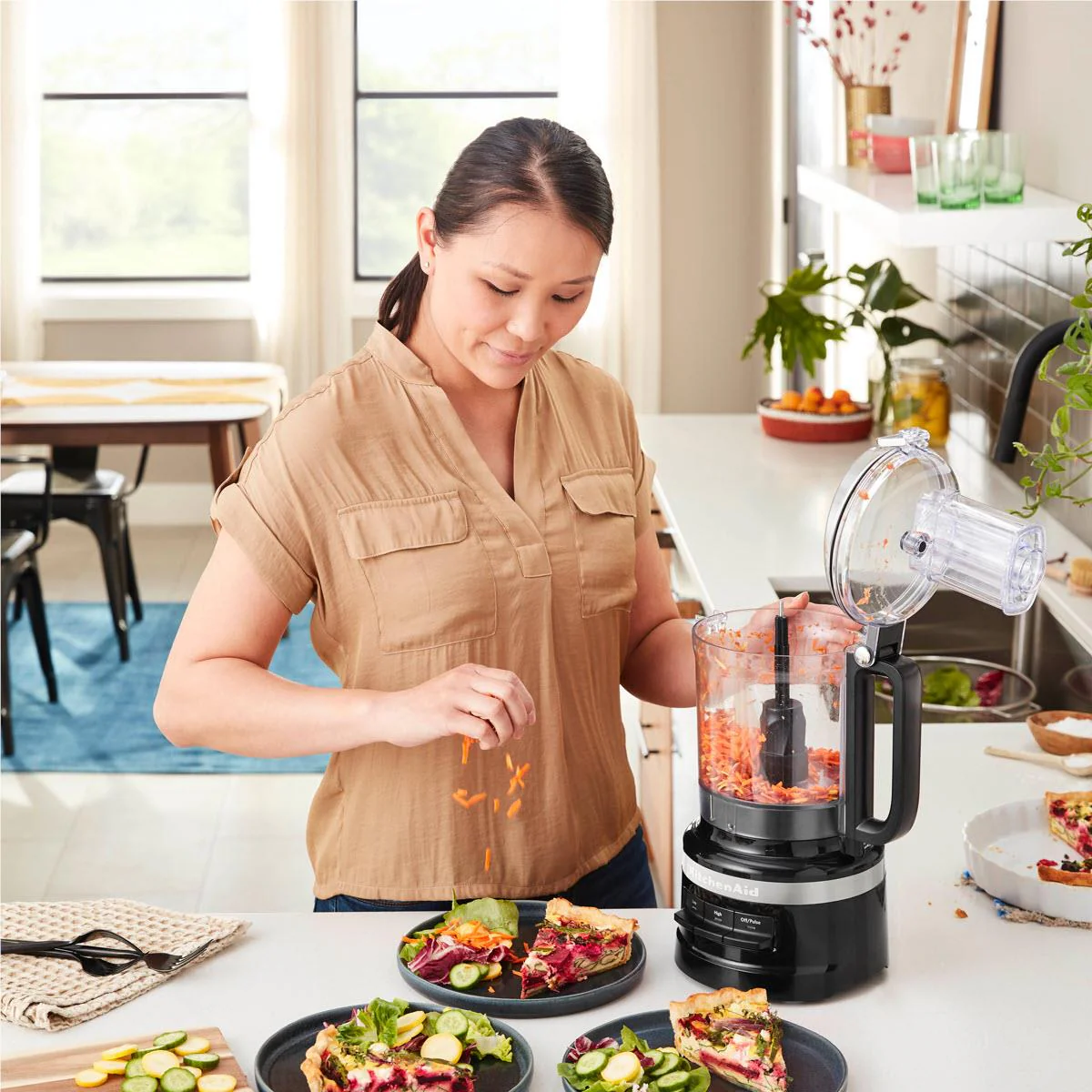 KitchenAid KFP0921 9 Cup Food Processor (Onyx Black) - Image 8