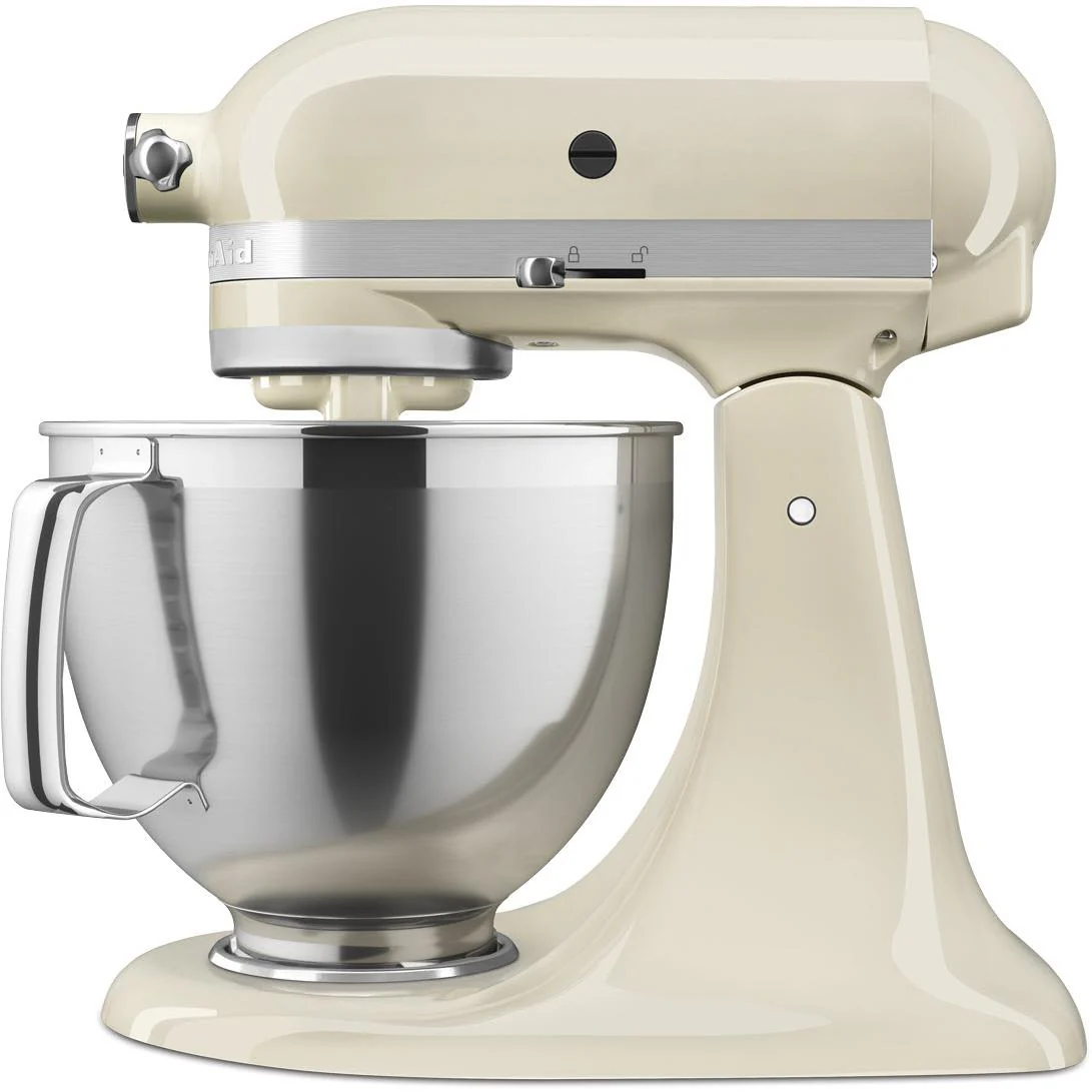 KitchenAid KSM195 4.7L Artisan Stand Mixer (Almond Cream) - Image 3