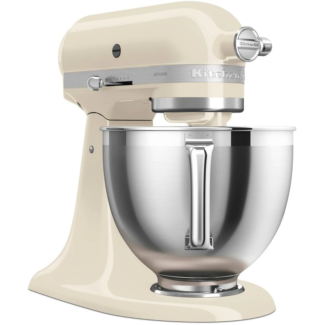 KitchenAid KSM195 4.7L Artisan Stand Mixer (Almond Cream) - Image 5