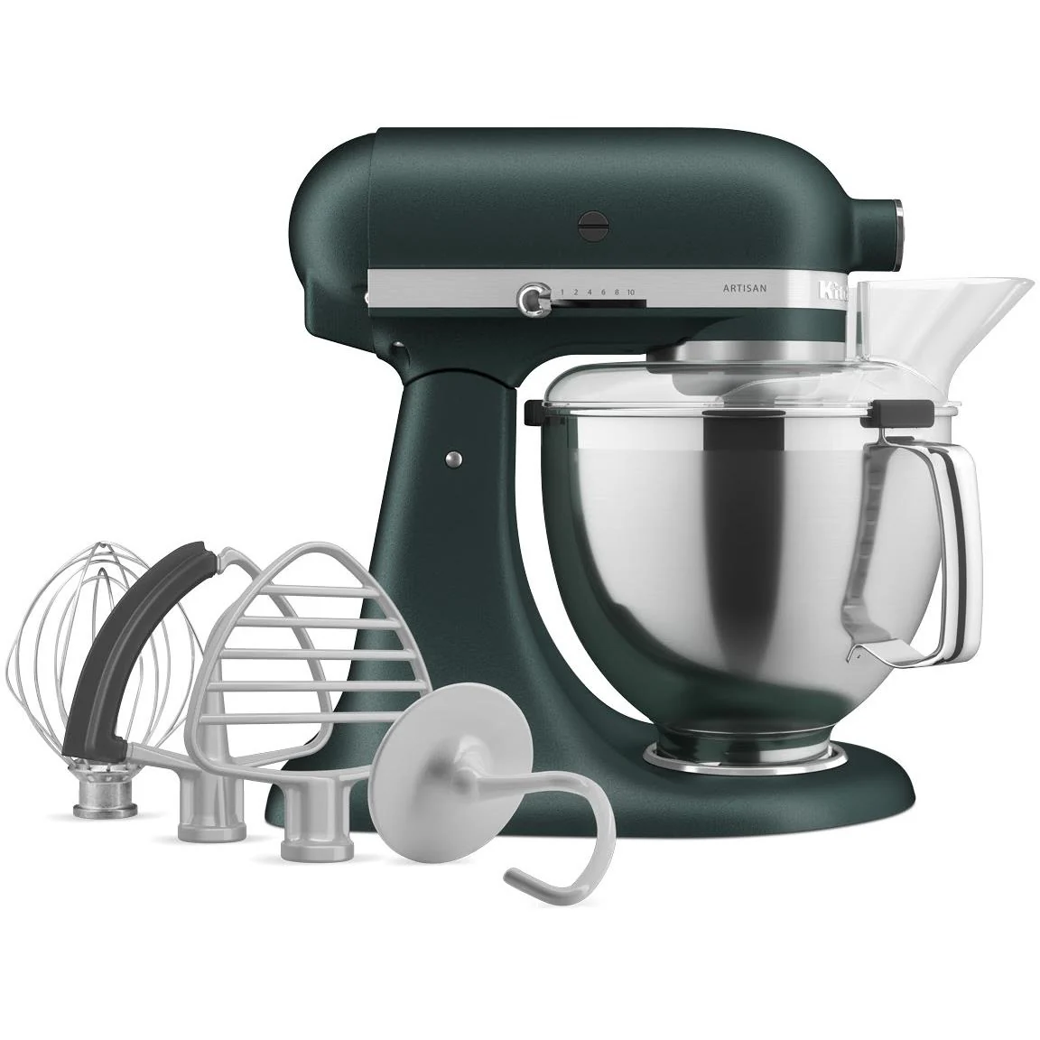 KitchenAid KSM195 4.8L Artisan Stand Mixer (Pebbled Palm) - Image 4