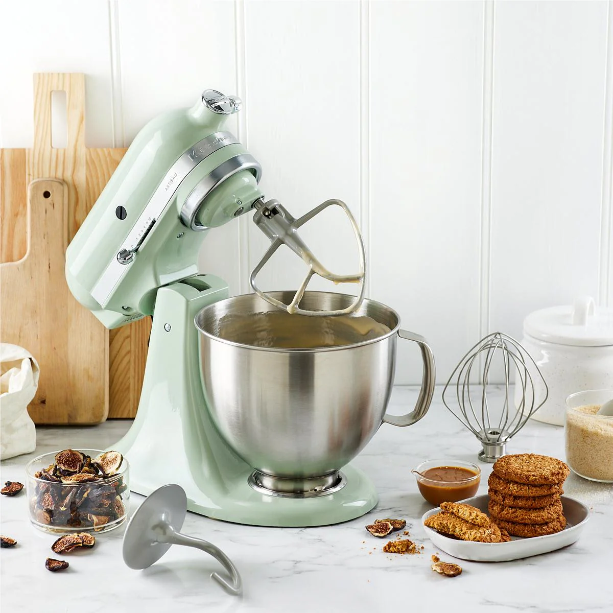 KitchenAid KSM195 4.8L Artisan Stand Mixer (Pistachio) - Image 6