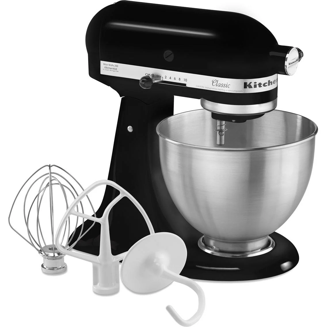 KitchenAid KSM45 4.3L Classic Stand Mixer (Onyx Black) - Image 2