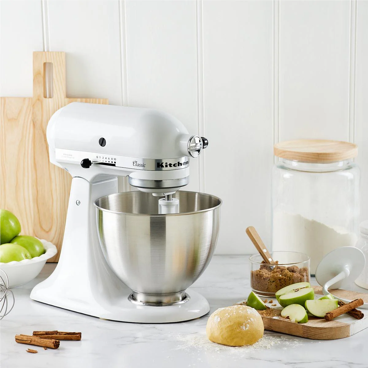 KitchenAid KSM45 4.3L Classic Stand Mixer (White) - Image 11