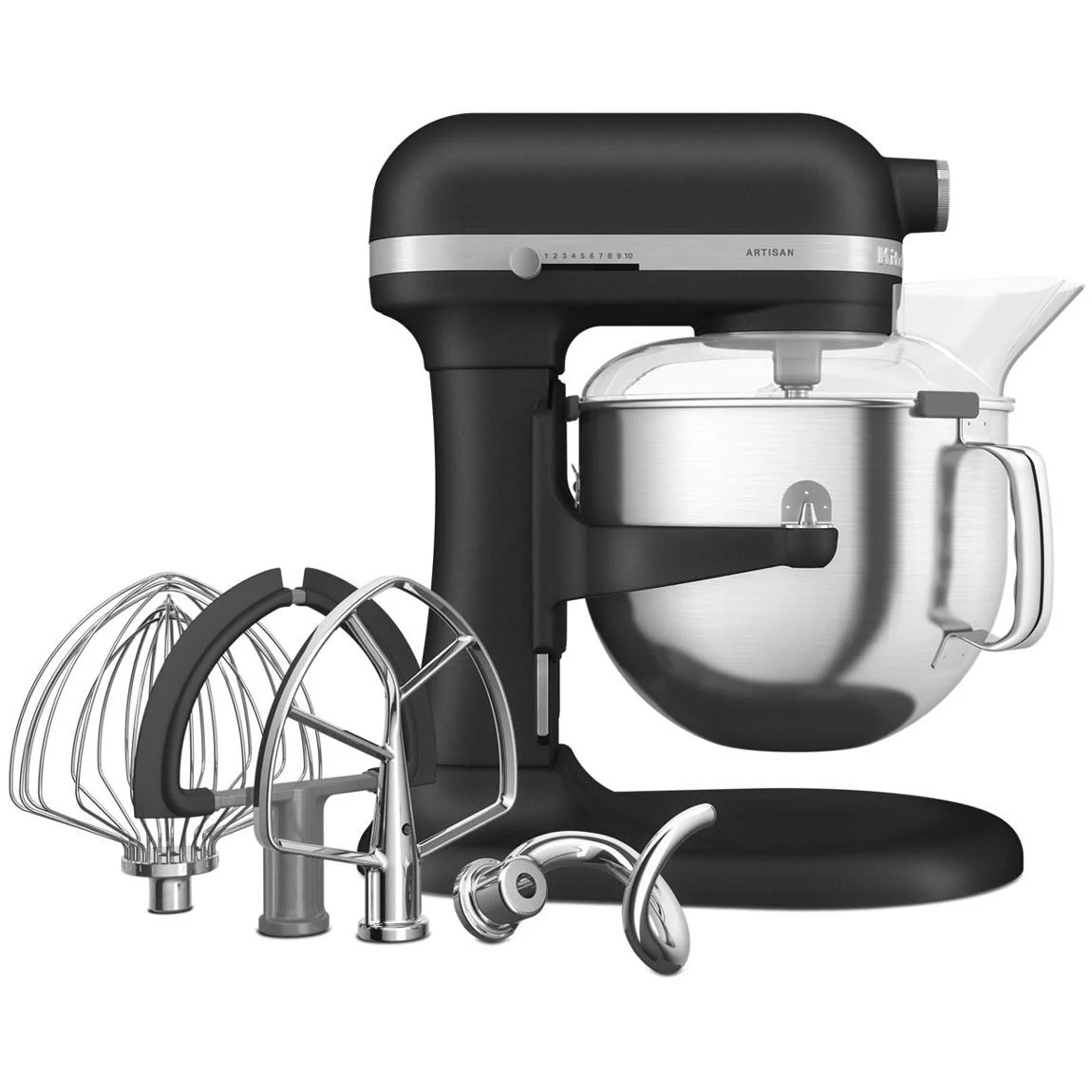 KitchenAid KSM70 6.6L Artisan Bowl Lift Mixer (Cast Iron) - Image 6
