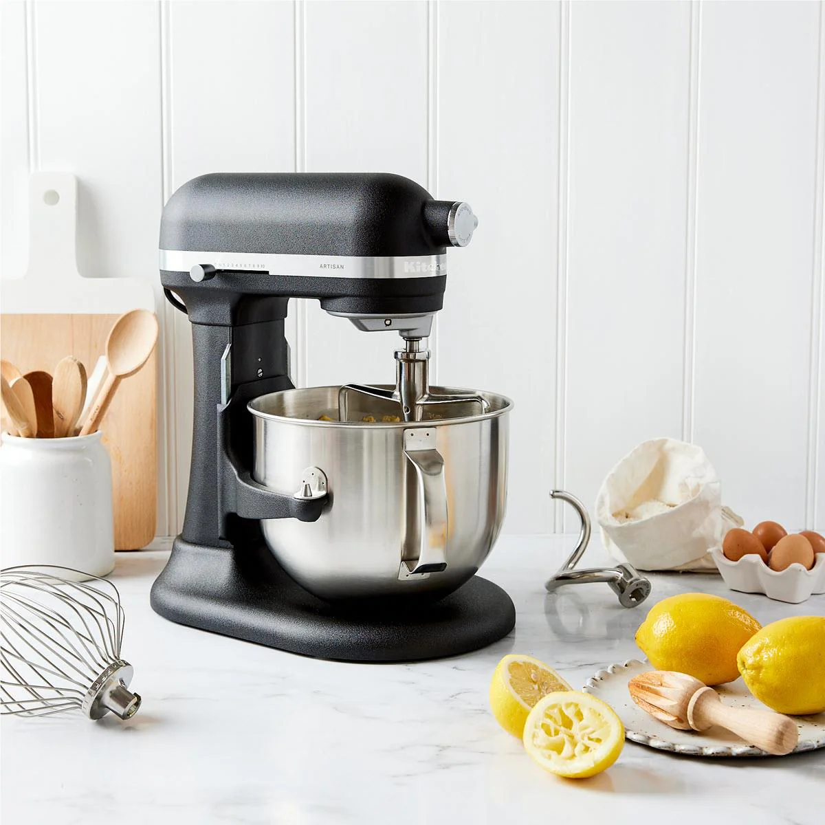 KitchenAid KSM70 6.6L Artisan Bowl Lift Mixer (Cast Iron) - Image 8