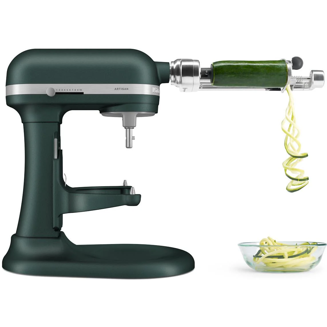 KitchenAid KSM70 6.6L Artisan Bowl Lift Mixer (Pebbled Palm) - Image 5