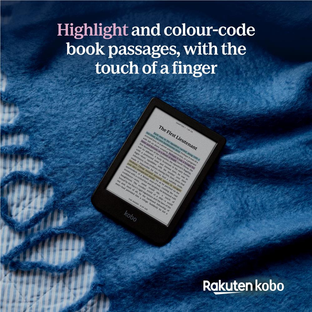 Kobo Clara Colour 6" eReader (Black) - Image 6