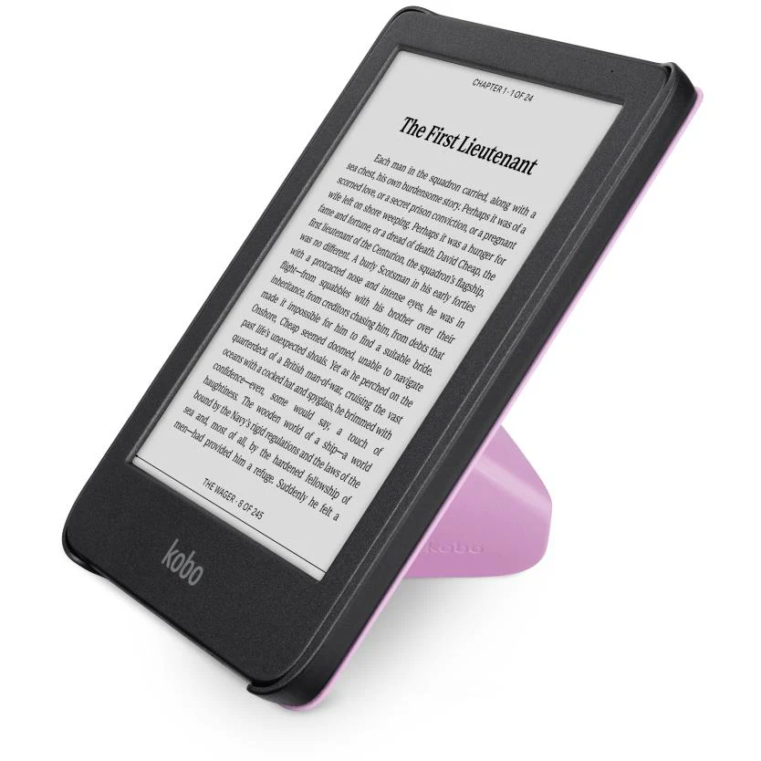 Kobo Clara eReader SleepCover Case (Candy Pink) - Image 2