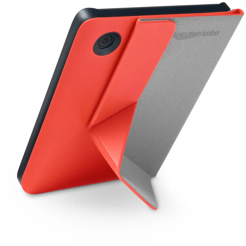 Kobo Clara eReader SleepCover Case (Cayenne Red) - Image 3