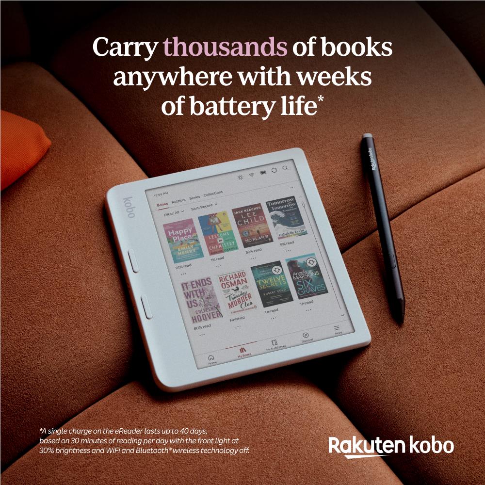 Kobo Libra Colour 7" eReader (White) - Image 13