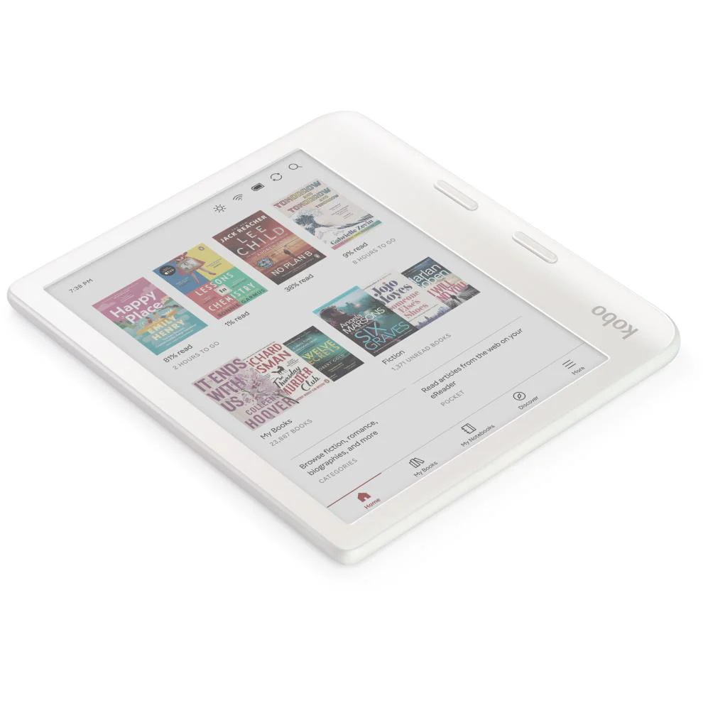 Kobo Libra Colour 7" eReader (White) - Image 5
