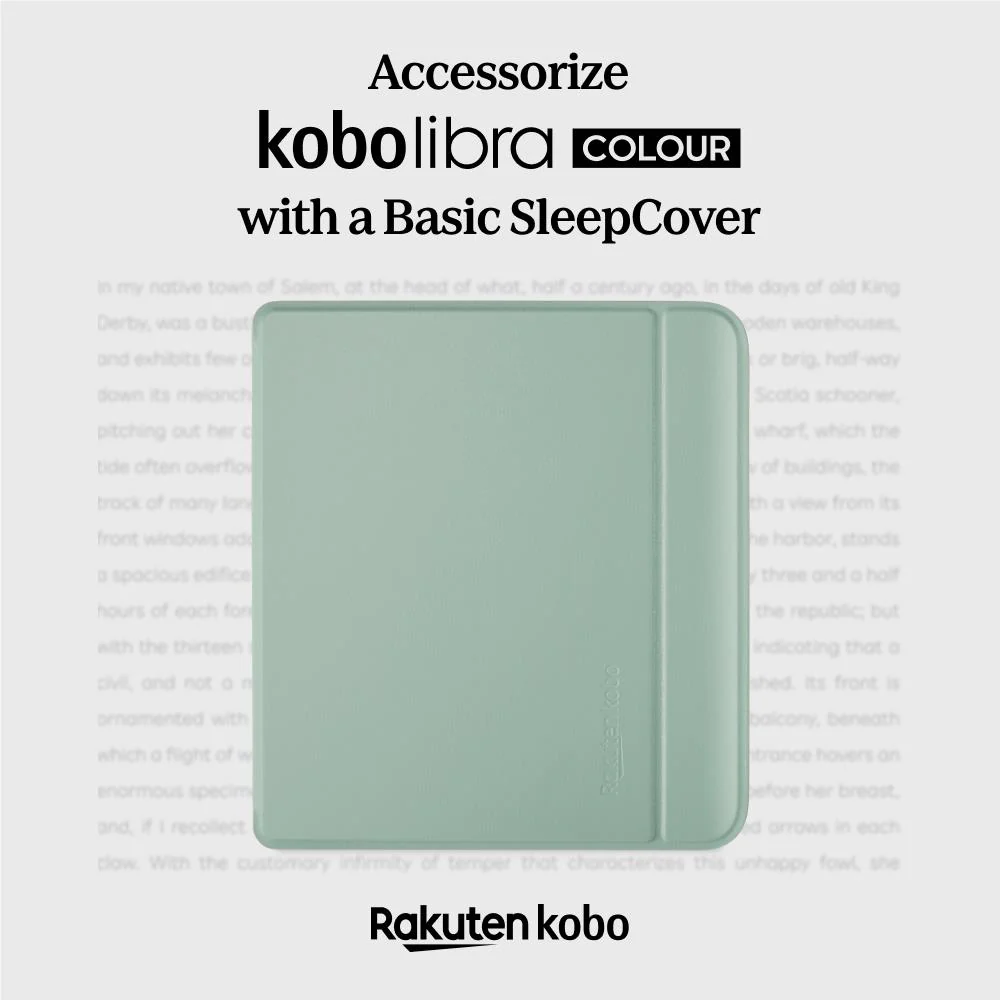 Kobo Libra eReader Basic SleepCover Case (Garden Green) - Image 4