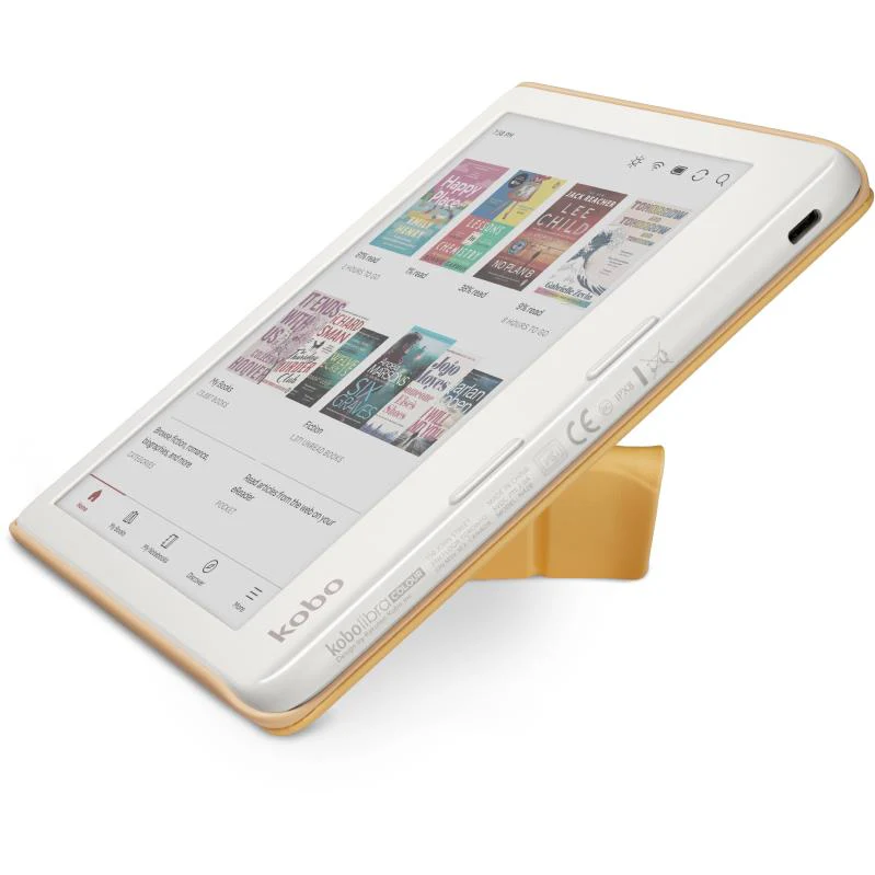 Kobo Libra eReader SleepCover Case (Butter Yellow) - Image 4