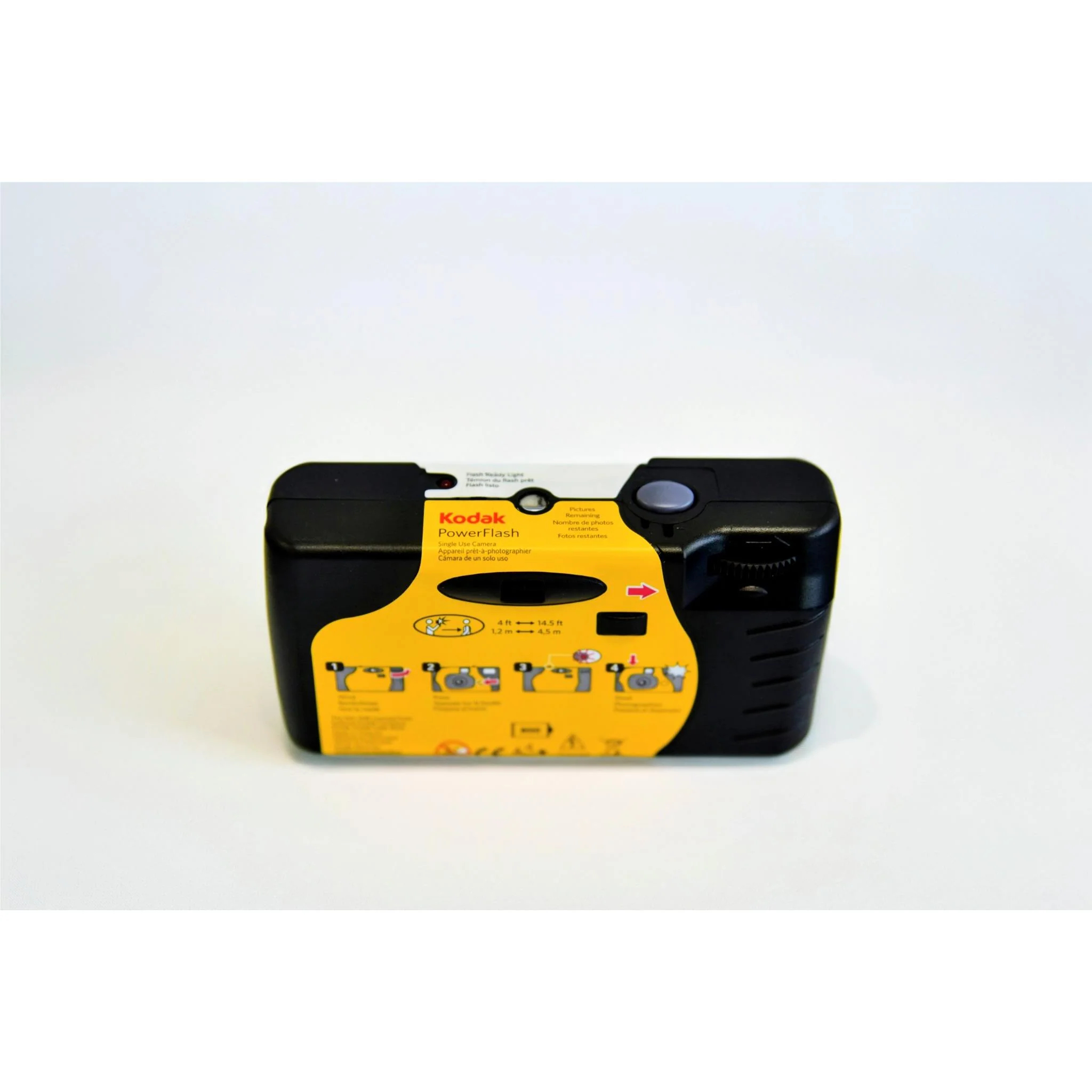 Kodak HD Power 27 + 12 Exposure Disposable Film Camera with Flash - Image 7