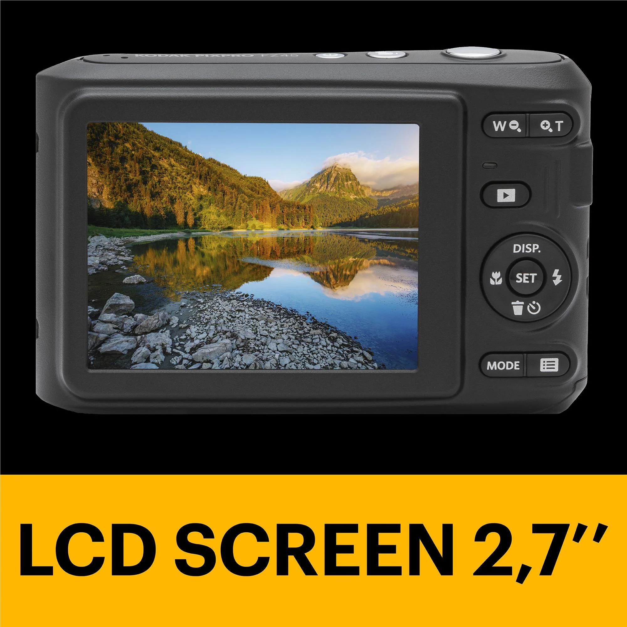 Kodak Pixpro FZ45 Digital Compact Camera (Black) - Image 3