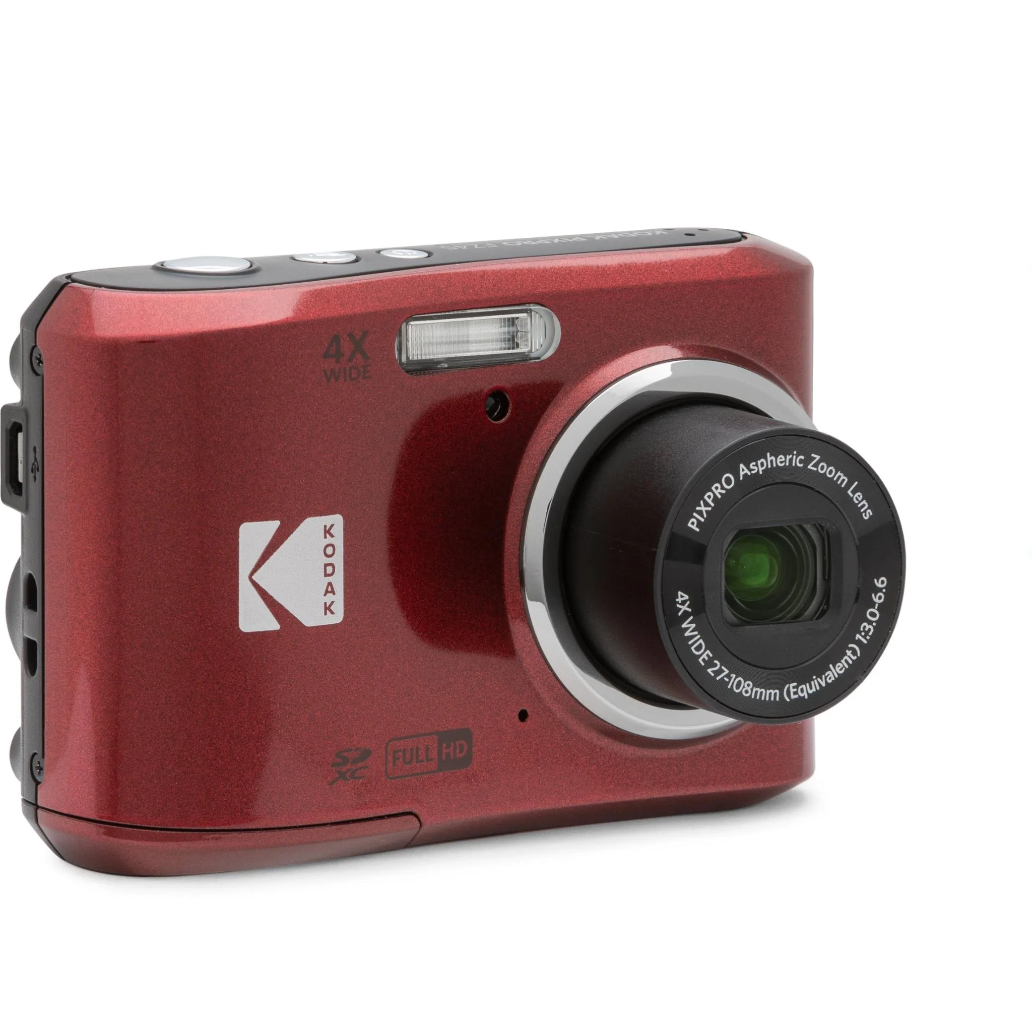 Kodak Pixpro FZ45 Digital Compact Camera (Red) - Image 3