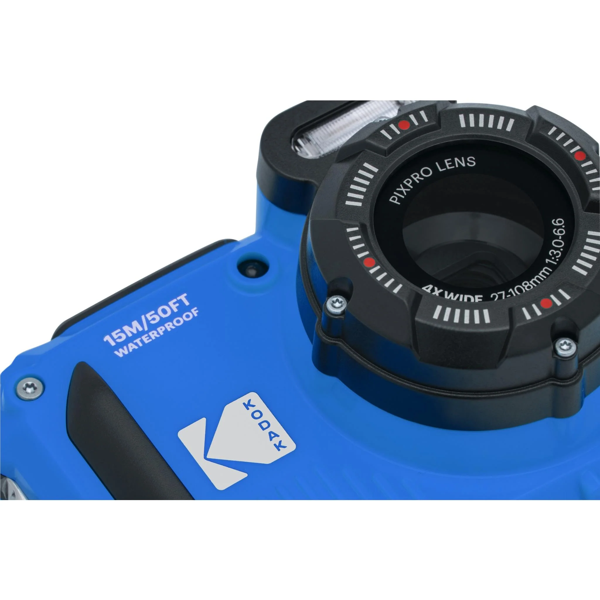 Kodak Pixpro WPZ2 Waterproof Digital Compact Camera (Blue) - Image 8