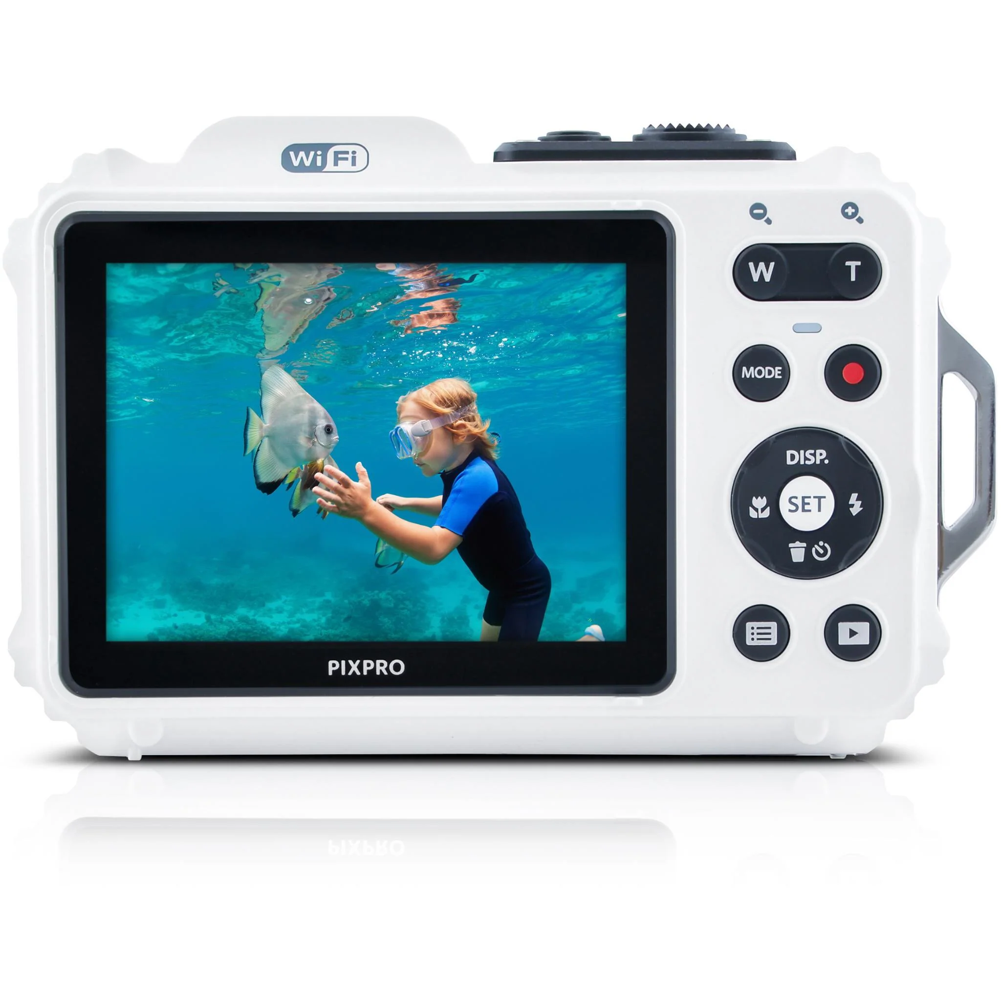 Kodak Pixpro WPZ2 Waterproof Digital Compact Camera (White) - Image 4