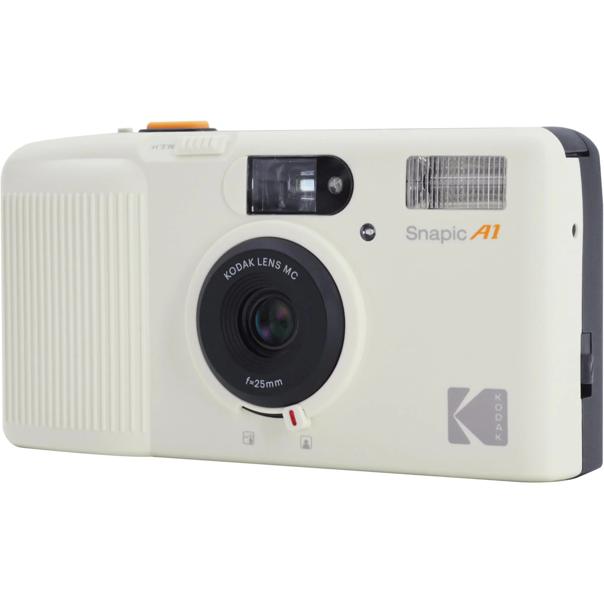 Kodak Snapic A1 35mm Film Camera (Ivory White) - Image 2