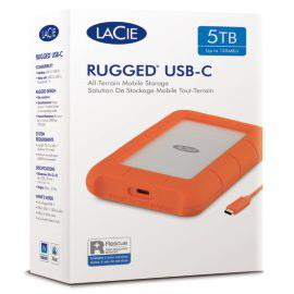 Lacie Rugged USB-C Portale Rugged Drive (5TB) - Image 8