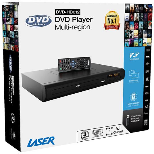 Laser Multi Region DVD Player with HDMI & USB - Image 8