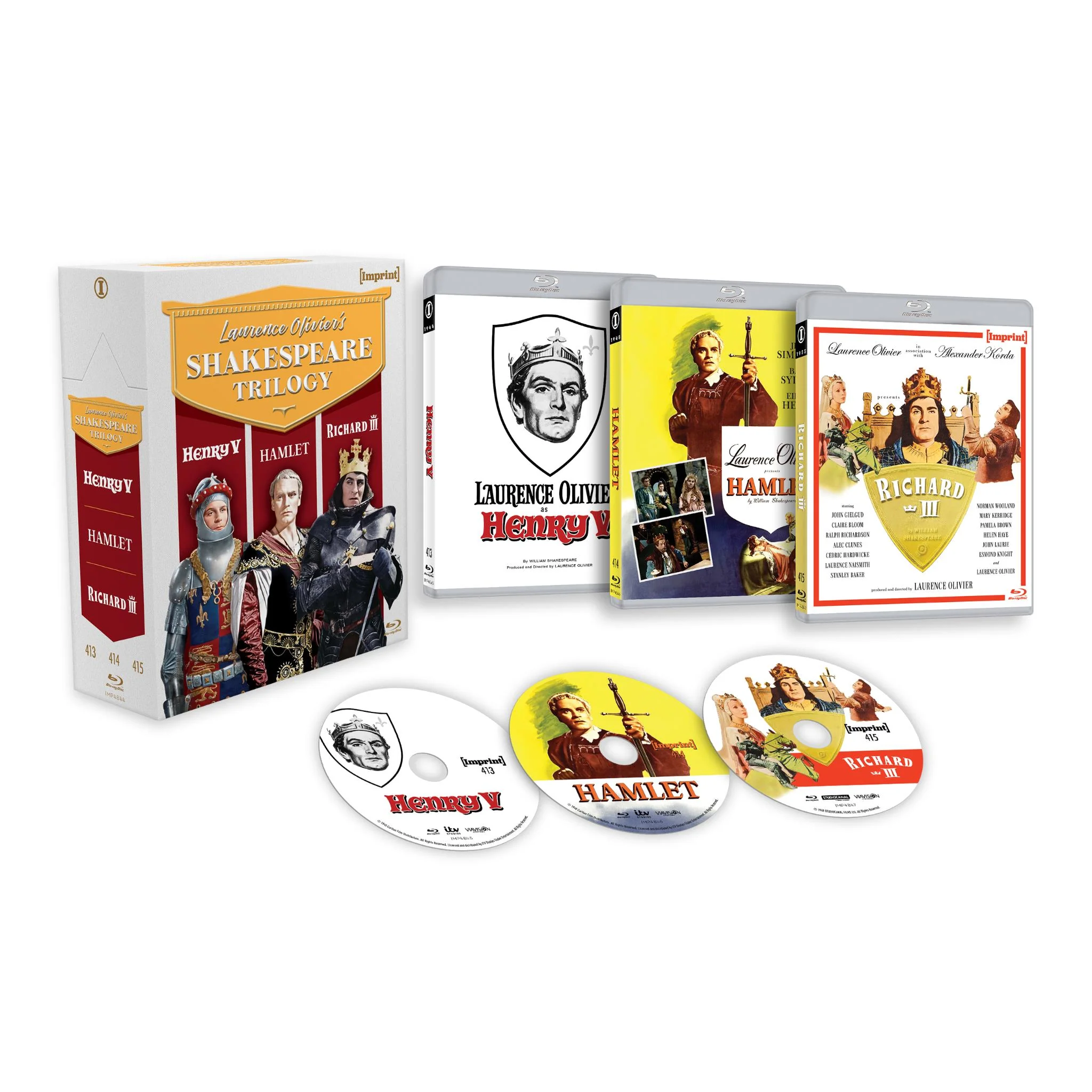 Laurence Olivier's Shakespeare Trilogy (Imprint Collection Limited Edition) - Image 2